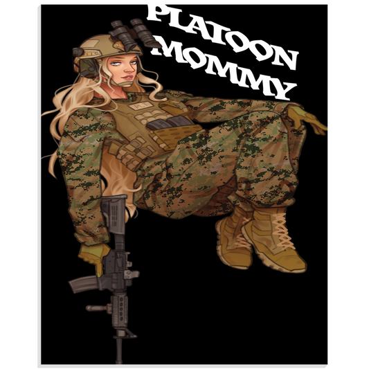 Marine Mommy Acrylic Print