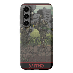 Sappers Phone Case - Premium Glossy Tough Case / Samsung Galaxy S24