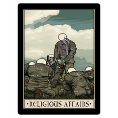 Religious Affairs Magnet - 3x4 inch