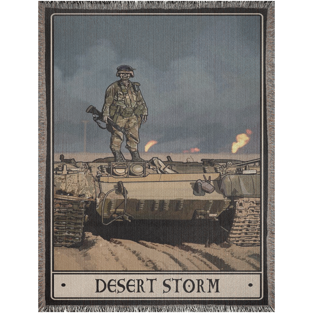 Desert Storm Woven Blanket