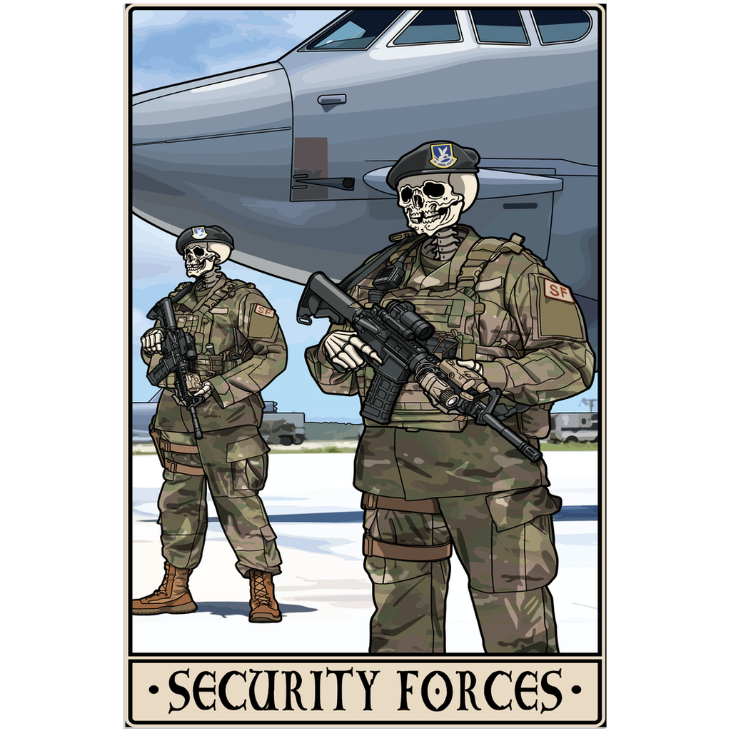 Security Forces Acrylic Print