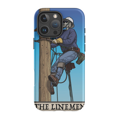Lineman Phone Case - Premium Glossy Tough Case / iPhone 16 Pro Max