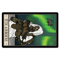 11th Airborne Desk Mat