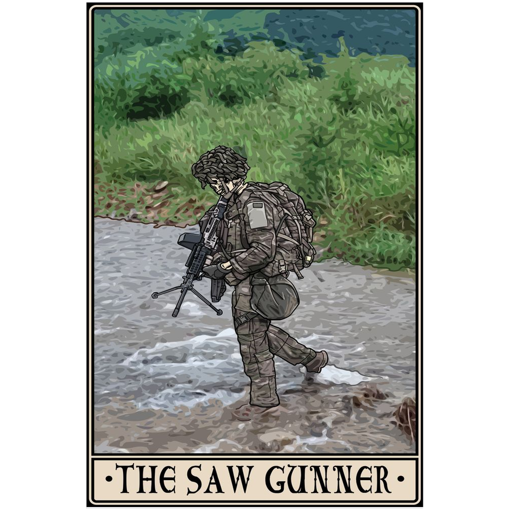 SAW Gunner Acrylic Print