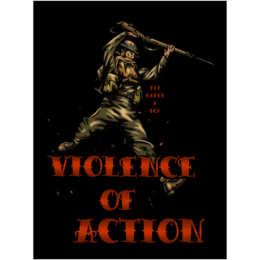 Violence of Action Acrylic Print