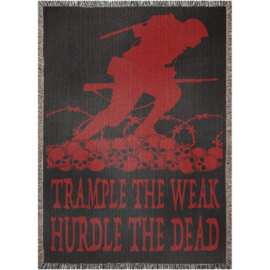 Hurdle The Dead Woven Blanket