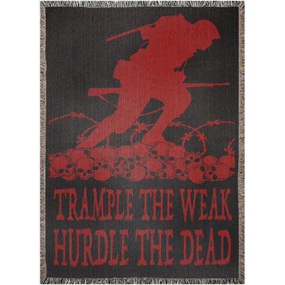 Hurdle The Dead Woven Blanket