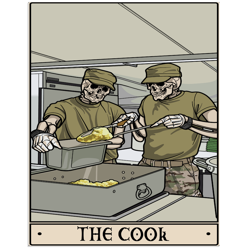 Cook Acrylic Print