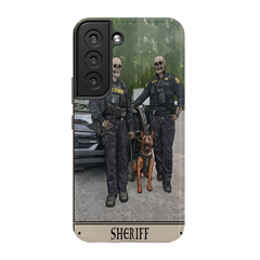 Sheriff Phone Case - Premium Glossy Tough Case / Samsung Galaxy S22