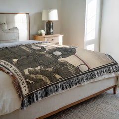 Platoon Sergeant Woven Blanket - 60x80 inch / Graphics