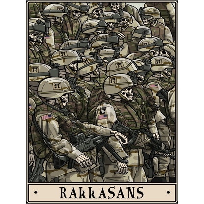 Rakkasans Acrylic Print