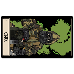 Chemical, Biological, Radiological, and Nuclear (CBRN) Desk Mat