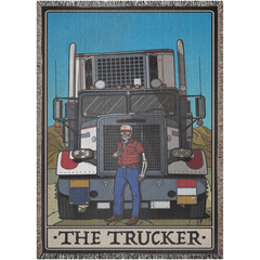 Trucker Woven Blanket
