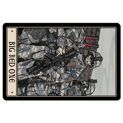 Big Red One Desk Mat