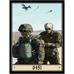 0451 Airborne and Air Delivery Specialist Acrylic Print