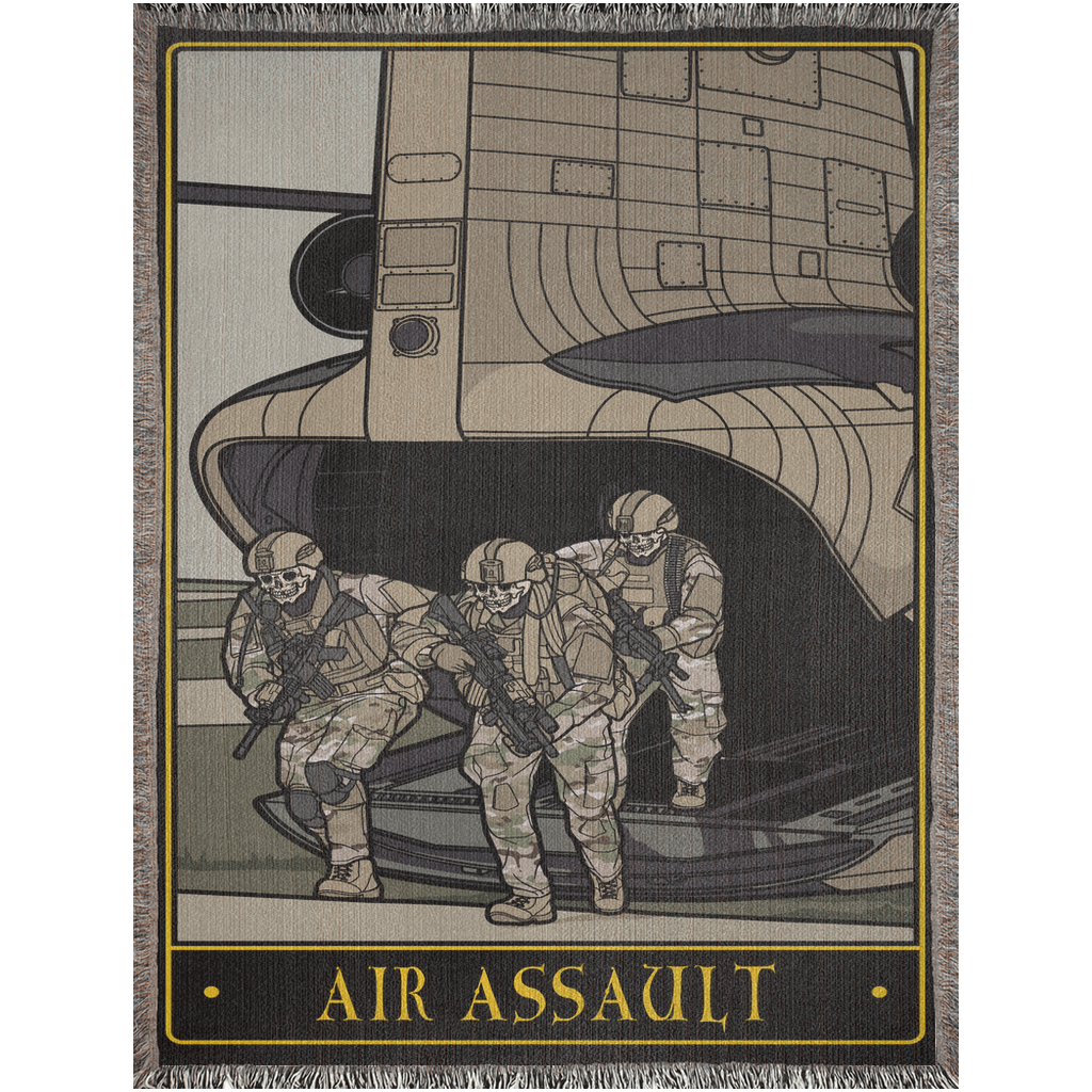 Air Assault Woven Blanket