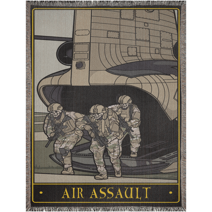 Air Assault Woven Blanket