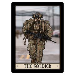 Soldier Magnet - 3x4 inch