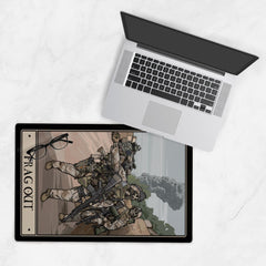 Frag Out Desk Mat - 12x18 inch
