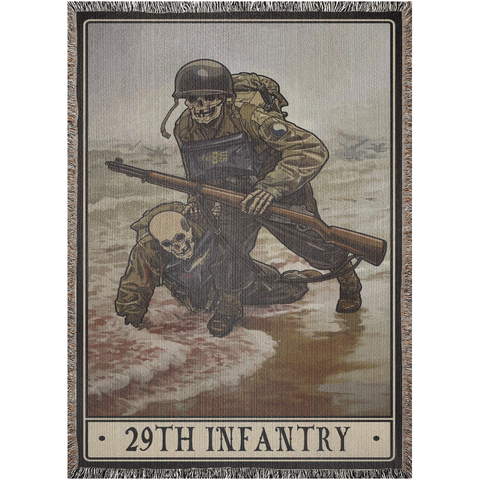 29th Infantry Woven Blanket