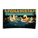 Afghanistan Sunset Flag