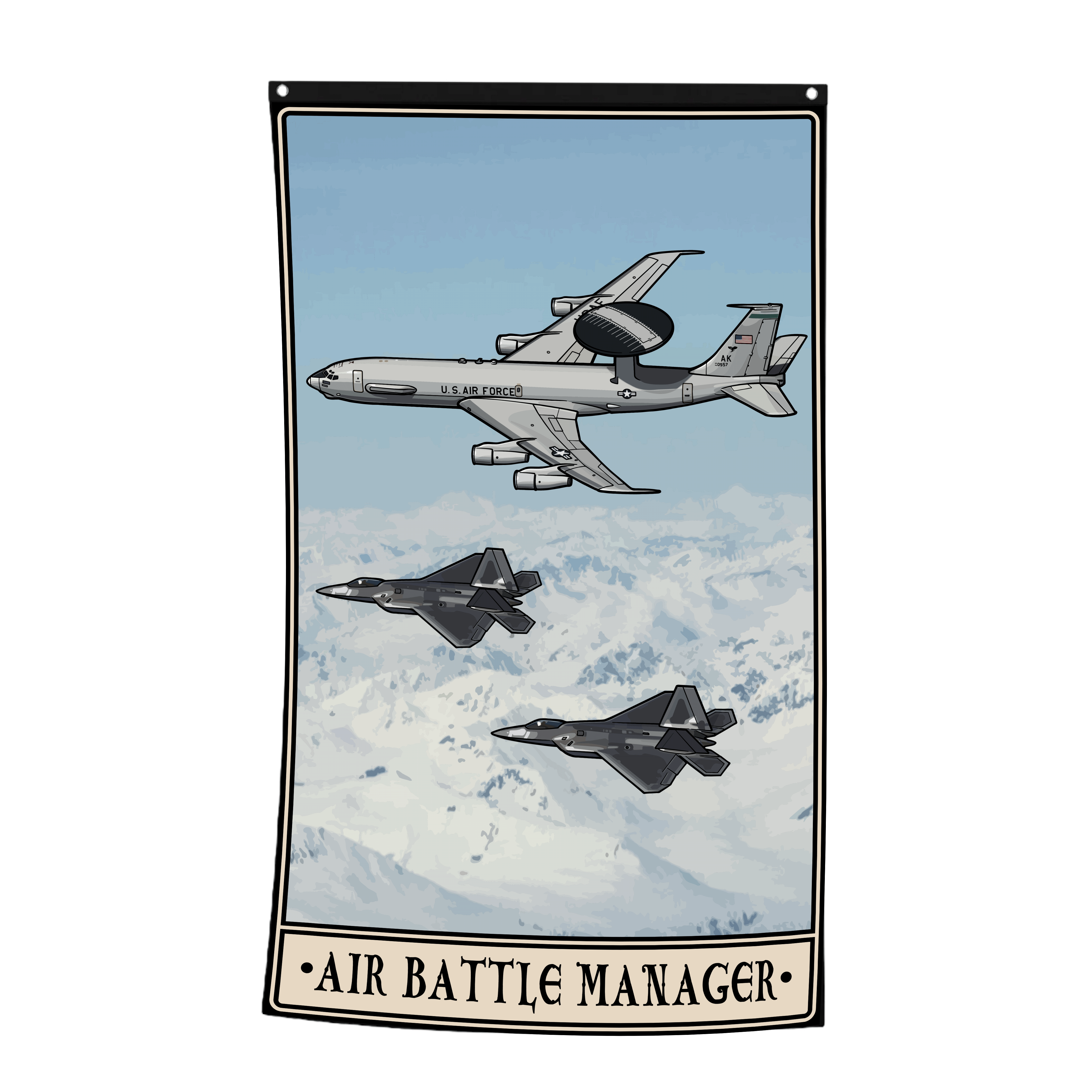 Air Battle Manager Flag