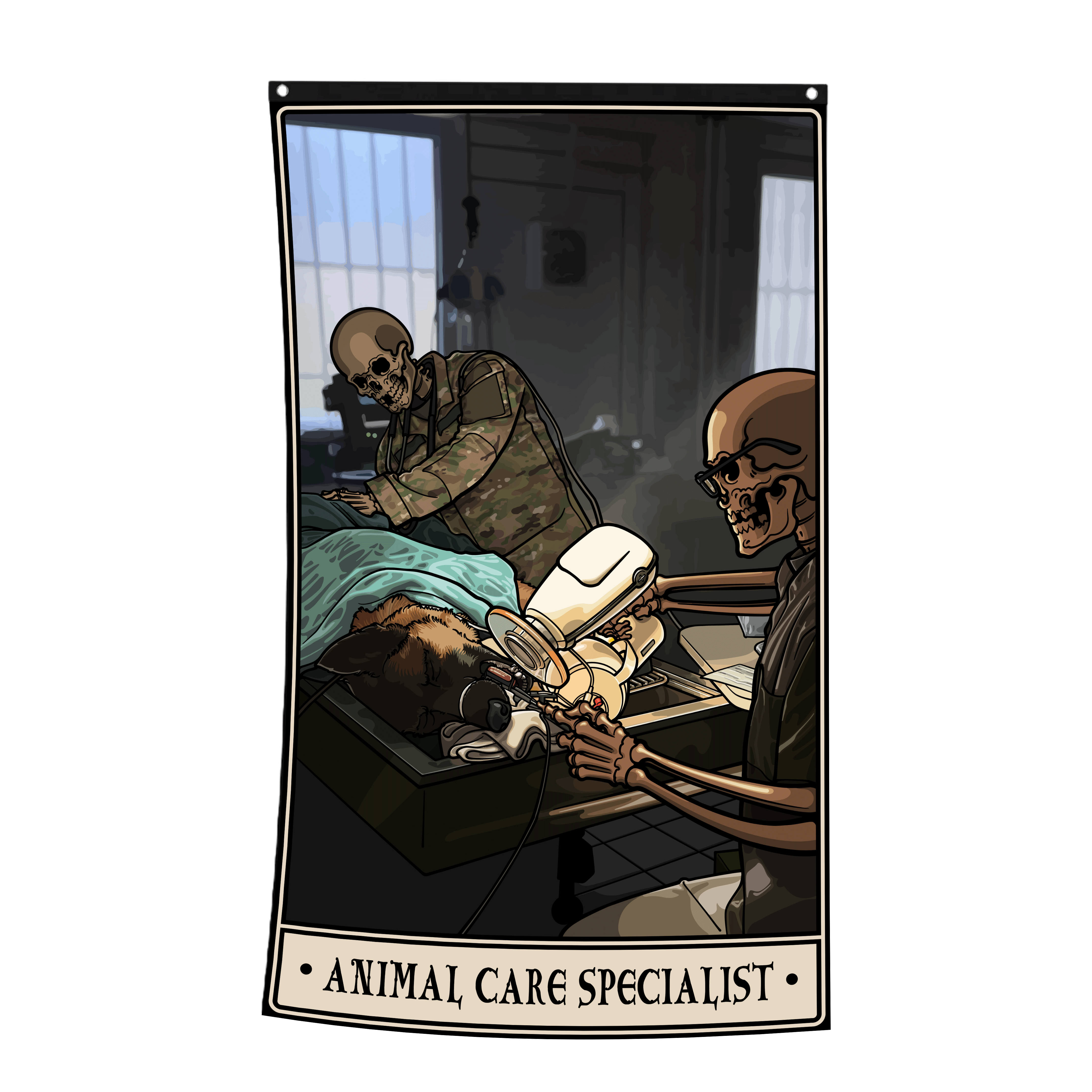 Animal Care Specialist Flag