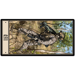 0311 Marine Rifleman Desk Mat