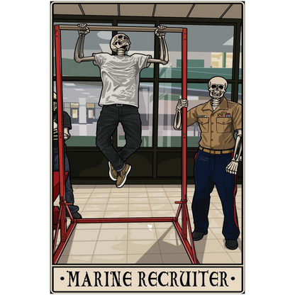 Marine Recruiter Acrylic Print