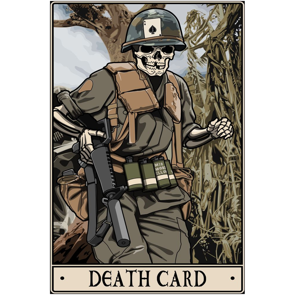 Death Card Acrylic Print