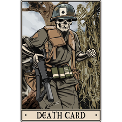 Death Card Acrylic Print