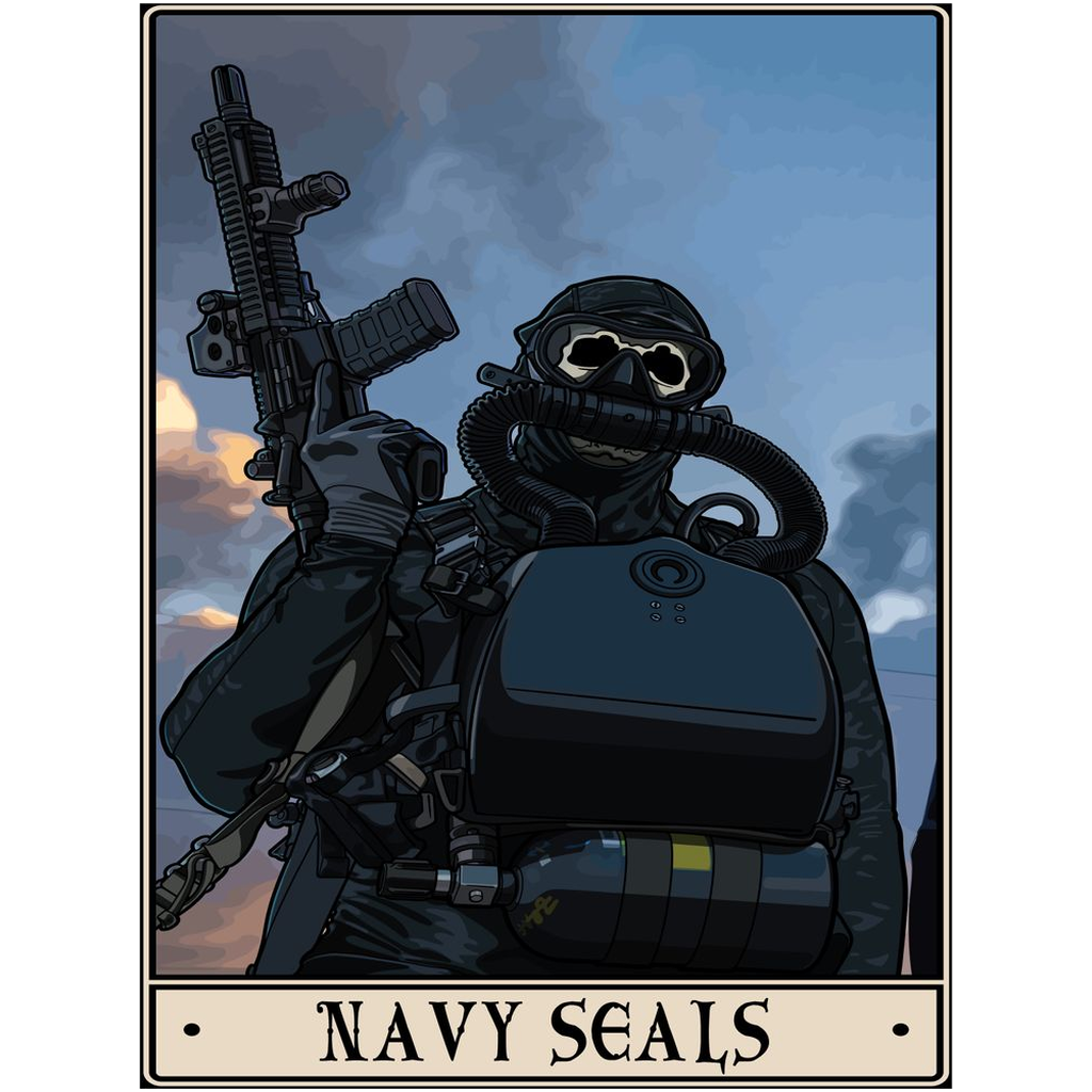Navy Seals Acrylic Print
