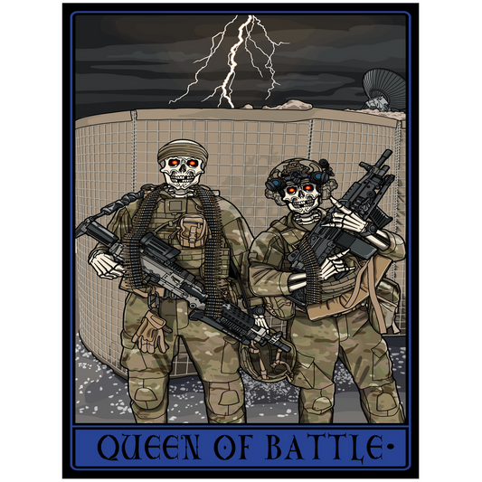 Queen of Battle Poster