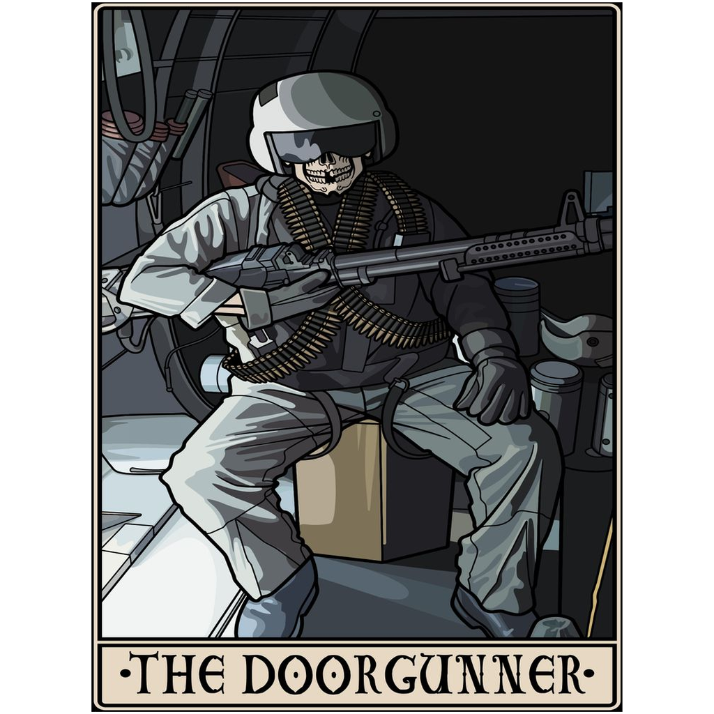 Door Gunner Acrylic Print