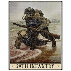 29th Infantry Puzzle - 11x14 inch | 252 Pieces