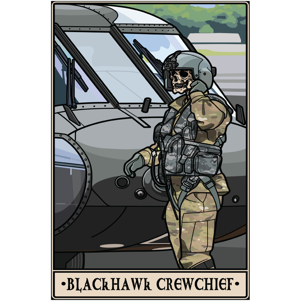 Blackhawk Crew Chief Acrylic Print