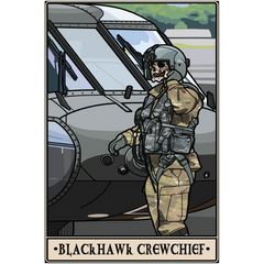 Blackhawk Crew Chief Acrylic Print