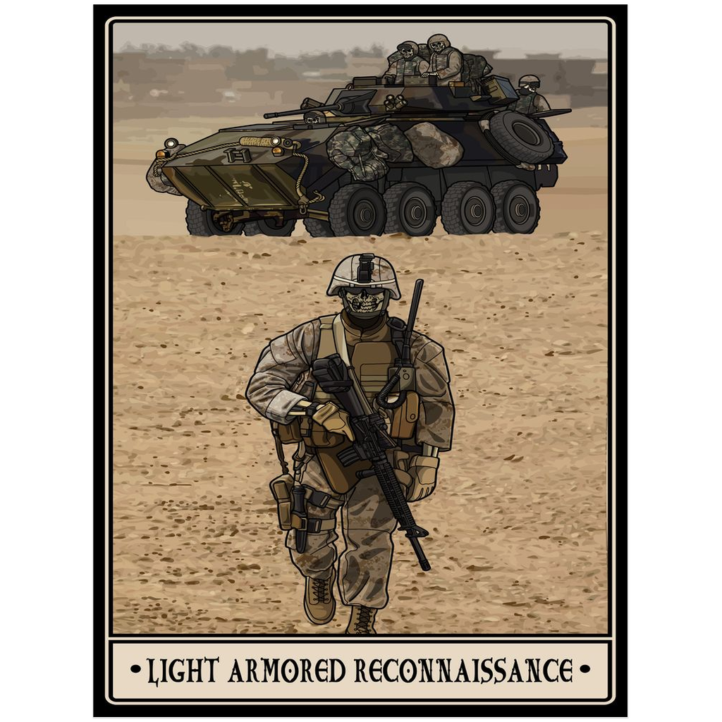 Light Armored Reconnaissance Poster