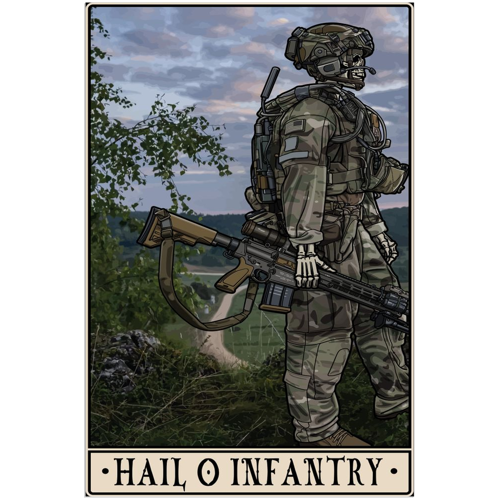 Hail O Infantry Acrylic Print