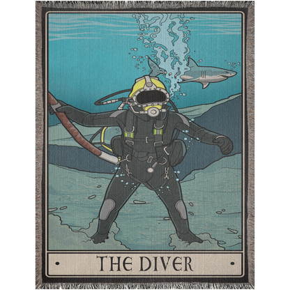 Diver Woven Blanket