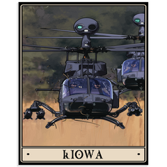 Kiowa Acrylic Print