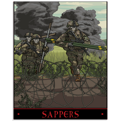 Sappers Acrylic Print