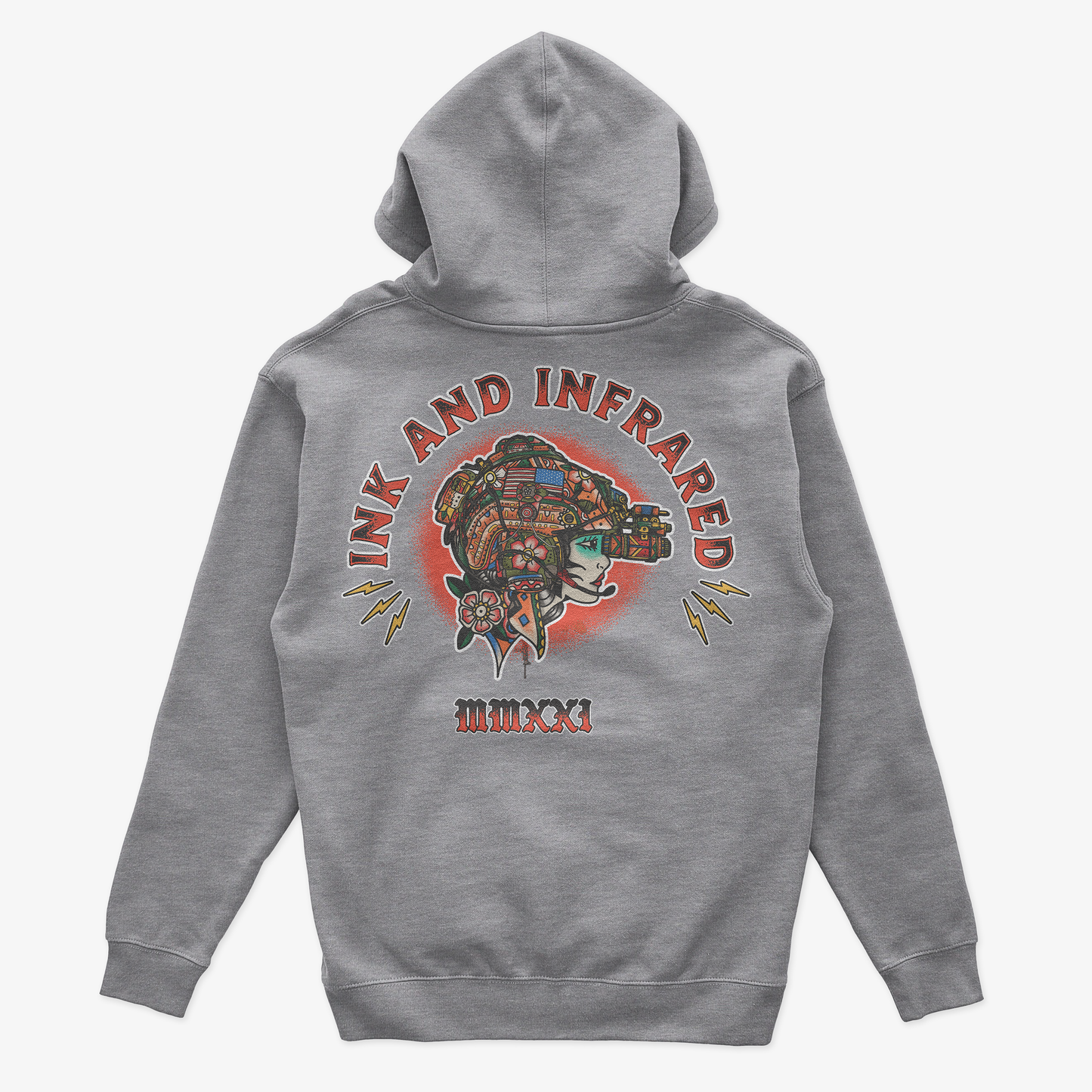 Ink and Infrared Hoodie