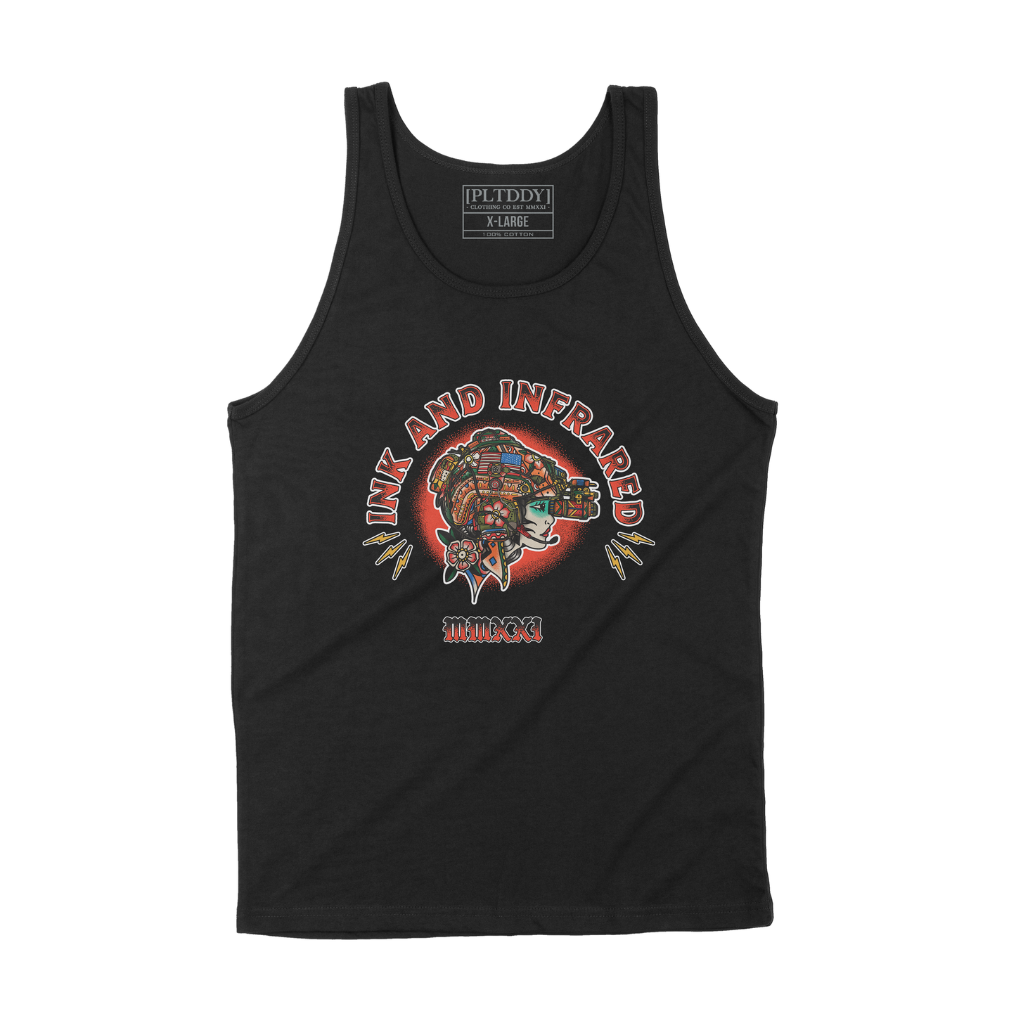 Ink and Infrared Tank Top