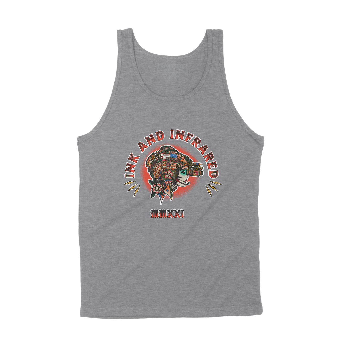 Ink and Infrared Tank Top