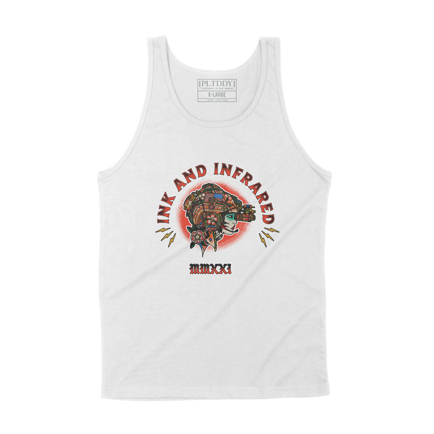 Ink and Infrared Tank Top