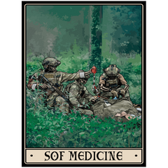 Special Operations Forces (SOF)Special Operations Forces (SOF) Medicine Poster - 30x40 inch / Standard Posters