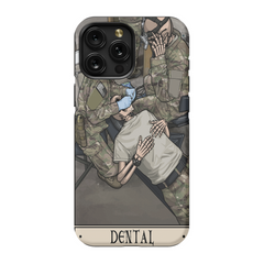 Dental Phone Case - Premium Glossy Tough Case / iPhone 15 Pro Max