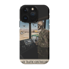 Air Traffic Controller Phone Case - Premium Glossy Tough Case / iPhone 15 Pro