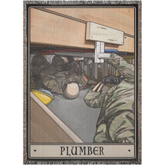 12K Plumber Woven Blanket